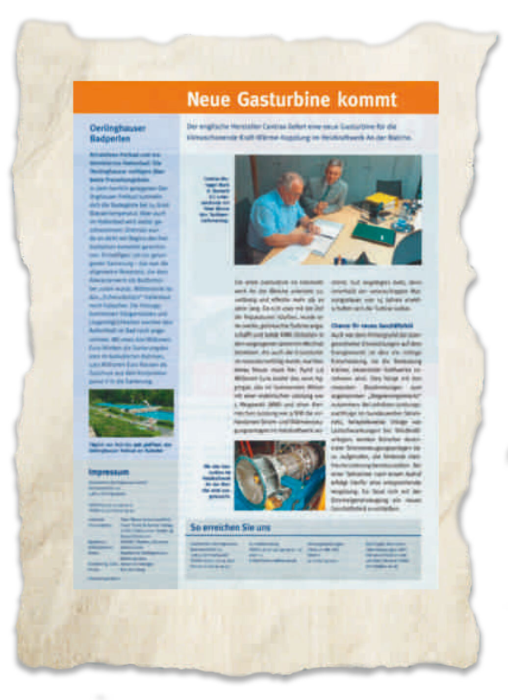 direkt Artikel Juli 2011 - Oerlinghauser Badperlen