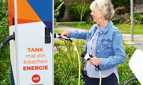 Erweiterte Ladeinfrastruktur