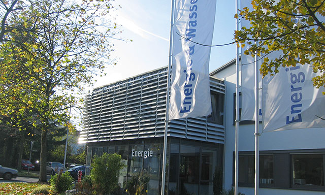 Firmengebäude der Stadtwerke Oerlinghausen