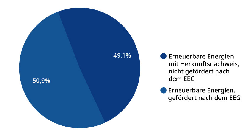 Produktmix Bergstadtstrom 2024